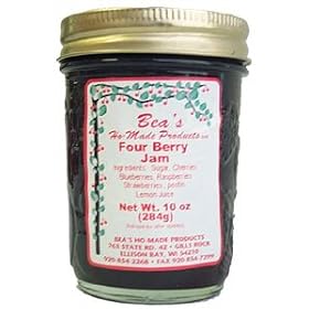 Beas Ho-Made 4 Berry Jam 10oz - 4 Unit Pack by Beas Ho-Made