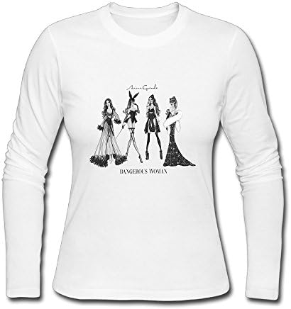 Long T Shirt For Women Popular Sale Love Dangerous Woman Ariana Grande Tour 2016