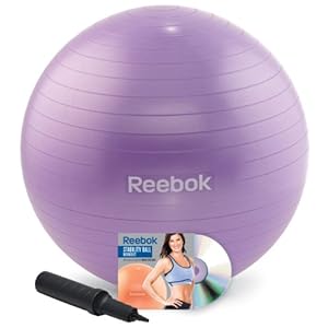 Reebok 55cm Stability Ball Kit with DVD Reebok 55cm Stability Ball Kit with DVD