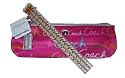 Coach Script Cursive Pink Pencil Case W Coach Pencils 60598