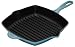 Le Creuset Cast Iron Square Grillit, Teal, 20 cm