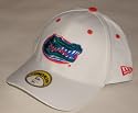 Florida Gators New Era White Fitted Hat Cap NWT