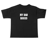 My Dad Rocks Toddler Tee