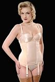 What Katie Did Glamour Shape Wear Vintage Peach Waist Cincher