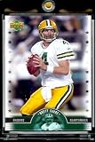 2005 Upper Deck Legends Brett Favre Green Bay Packers Football Card #8 - Mint Condition - In Protective Display Case !!