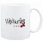 Mug White " Windsurfing IS IN MY BLOOD " Sports