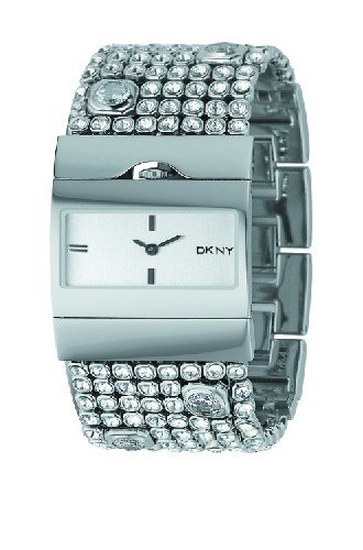 DKNY Swarovski Crystal Silver Ladies Watch NY3746