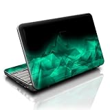 Dark Emerald Crystal Design Decorative Skin Decal Sticker for HP 2133 Mini-Note PC Netbook Laptop Computer