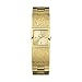 Guess Ladies 'Mixed G' Gold Plated Case & Bracelet Watch