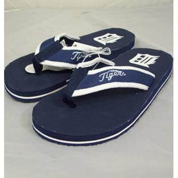 Detroit Tigers MLB Contoured Flip Flop Sandals - XL