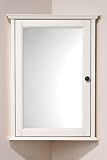 Hamilton Corner Wall Cabinet, 27Hx20W, DSTRESD WHITE