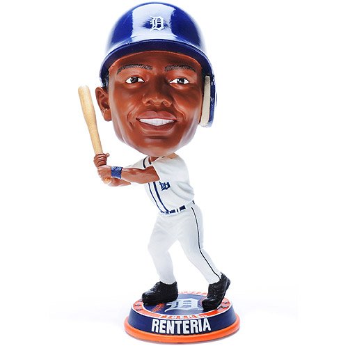 Forever Collectibles Detroit Tigers Edgar Renteria Big Head Bobble Head Home