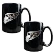 Washington Capitals NHL 2pc Black Ceramic Mug Set - Primary Logo by Great American Products