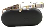 AUTHENTIC ED HARDY EYEGLASSES EHO 711 BROWN OPTICAL RX TATOO
