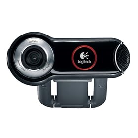 New 2MP QuickCam Pro 9000 Webcam With Built-In Microphone by Logitech