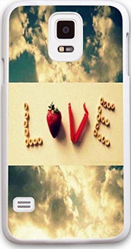 Galaxy S5 Case, pits Samsung Galaxy S5 Hard Case NEW Foods High Quality are Unique Design Christian Quotes love Keloid