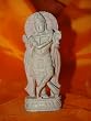 Standing Krishna Stone Statue Hindu God Idol Altar Statue 6 Inches
