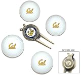 California Golden Bears 4 Golf Ball Divot Tool/Ball Marker Gift Set - Golf