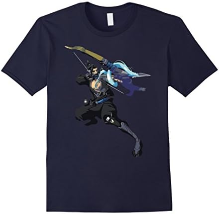 Men's Hanzo Dragonstrike T-Shirt Large Navy