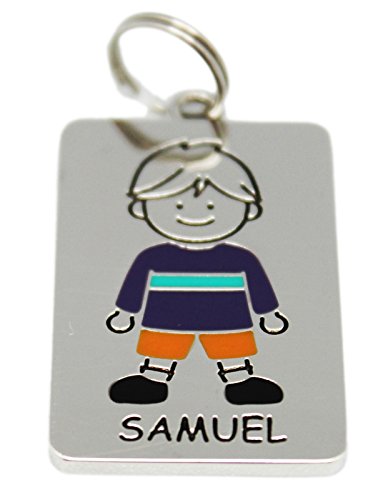 Ganz Kids Tag Charms - My Kids Keyring and Necklace - SAMUEL
