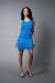 Turquoise Flapper Dresses by eDressMe new york-Size L