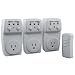 Remote Controlled Switch Socket - 3 Pack
