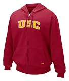 USC Trojans Nike Youth Classic Arch Full-Zip Hooded Sweatshirt