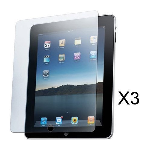 Best Price 3 PACK Transparent Clear Screen Protector Cover film for
