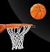 Wallmonkeys Peel and Stick Wall Decals - Basketball - Removable Graphic