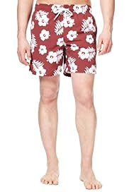 Blue Harbour Floral Print Swim Shorts
