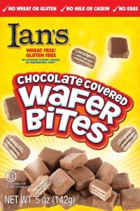 Ian's Natural Foods Wheat-Free, Gluten-Free Chocolate Cookie Wafer 5 oz. (Pack of 12)