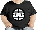King Kai School Emblem オーガニックベビーTシャツ 12 - 18 Months