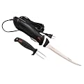 Rapala Electric Fillet Knife with Bonus Fillet Fork - Black (7.5")