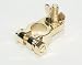 Raptor GBT1P 5/16 Wingnut Positive Battery Terminal (Gold)