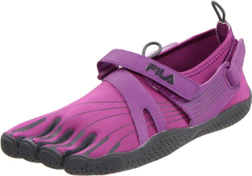 Fila Women's Skele-Toes EZ Slide Shoe,Hollyhock/Dark Shadow,12 M US