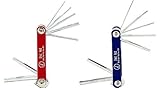 GreatNeck 17004 SAE and Metric Hex Key Sets [並行輸入品]
