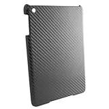 【iPad mini 対応】 ブラックカーボン調デザインカバー 7.9インチ ミニ ハードケース (Carbon-Black) IPDM-SLOPE-BK