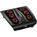 The Sharper Image MSG-F110 Deep Kneading Shiatsu Foot Massager, Black