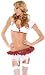 Valentine’s Day 3Pc Mandatory Detention-School Girl Sexy Holiday Party Costume