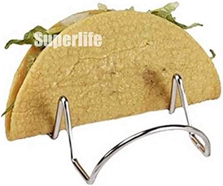 BJ-2 Stainless Steel Double Tortilla Holder, Present Fried Food, Restaurant Table Serving