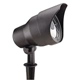 Intermatic CL1 Malibu One-Light Outdoor Cast Metal Floodlight with 50-Watt Halogen Bi-Pin Bulb