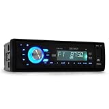 Denver digitales Autoradio USB/SD MP3 CAU430 (4x 40W, UKW RDS, 3,5mm Klinke Audio-Eingang) halbe Einbautiefe