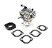 The ROP Shop Carburetor w/GASKETS fits Briggs & Stratton 161432-0101-01 161432-0111-01 Mower