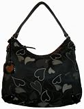 Xoxo Purse Handbag Riley Black Signature Logo