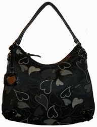 Xoxo Purse Handbag Riley Black Signature Logo