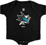 San Jose Sharks Newborn/Infant Primary Logo Creeper
