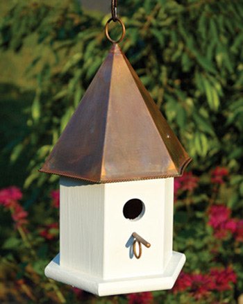 Copper Songbird Bird House