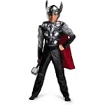 Disguise Classic Muscle Thor Movie Costume-Multicoloured-XS