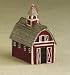 Kitchen & Housewares : Farm Lovers 3" Country Red Barn Christmas Ornament