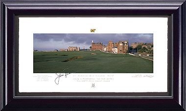 05' JACK NICKLAUS Open Farewell Commemorative Print 22 x 37